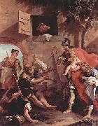 Sebastiano Ricci Die Kindheit des Ciro oil on canvas